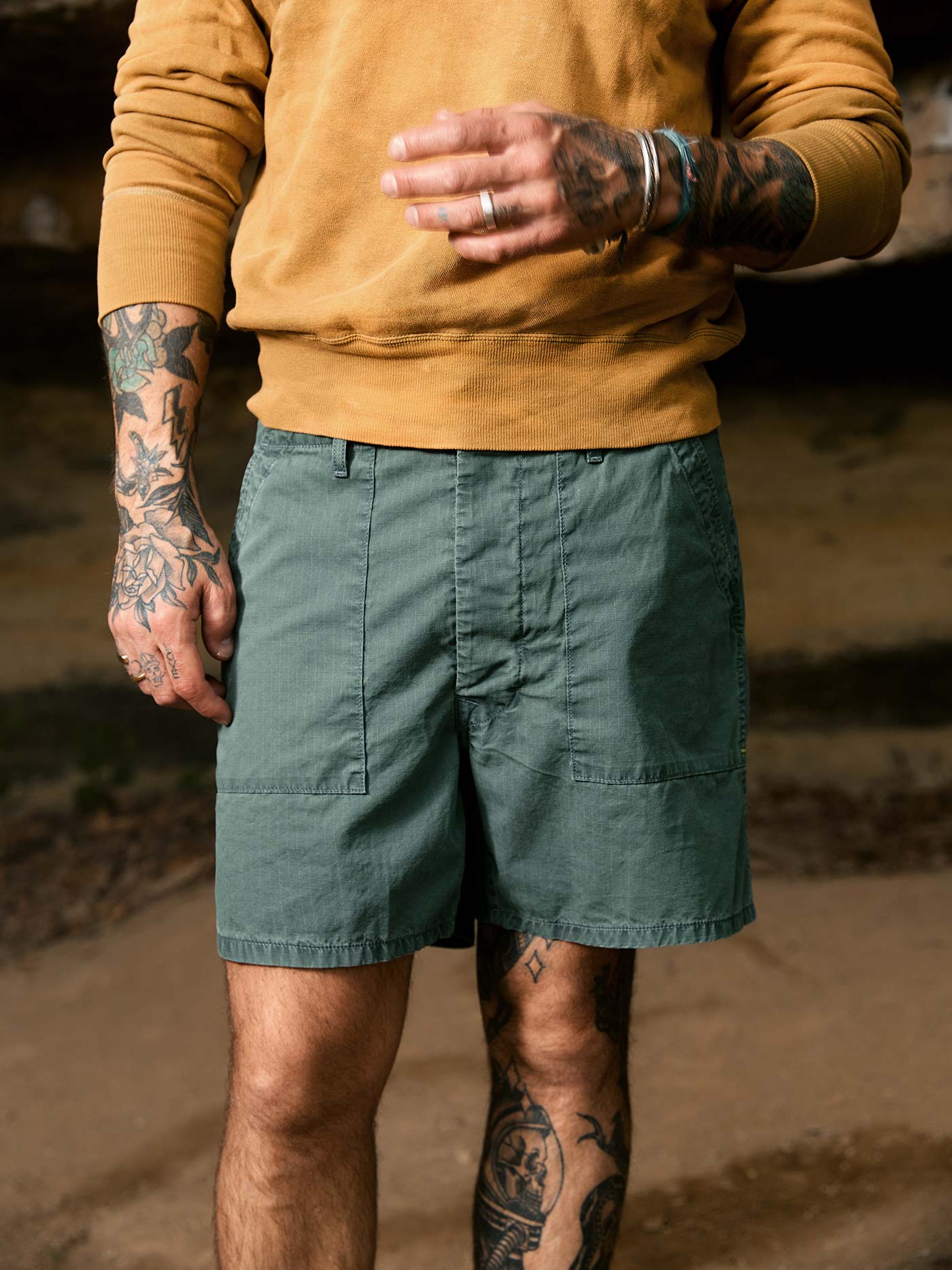 the ripstop fatigue short
